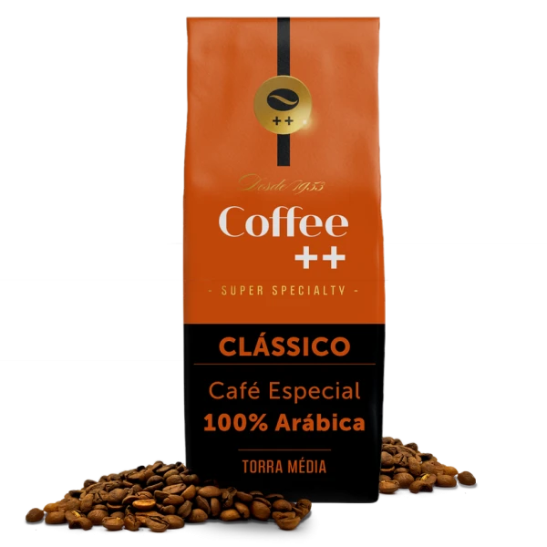 Café Torrado em Grão Clássico Coffee ++ 250g