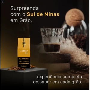 Café Torrado em Grão Sul de MG Coffee ++ 250g