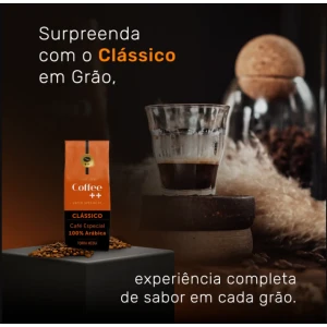 Café Torrado em Grão Clássico Coffee ++ 250g